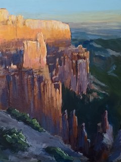 Bryce Twilight - 9" x 12" - Acrylic – available