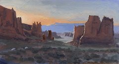 Arches Twilight - 10" x 18" - Acrylic – available