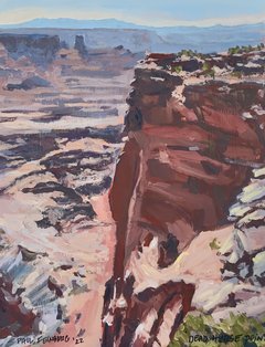 Dead Horse Point - 11" x 14" - Acrylic - sold