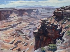 Dead Horse Point 2 - 9" x 12" - Acrylic – available