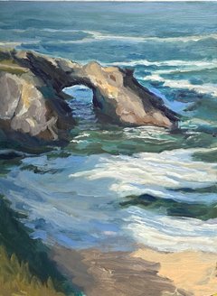 Mendocino Keyhole Morning