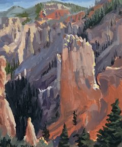 Early Morning Bryce - 8" x 10" - Acrylic – available