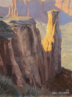 Kissing Couple - 12" x 16" - Acrylic - available