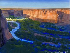 White House Overlook - 11" x 14" - Acrylic - available