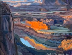 Dead Horse Point - 11" x 14" - Acrylic - available