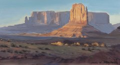 The Mitten - Monument Valley- 10" x 18" - Acrylic