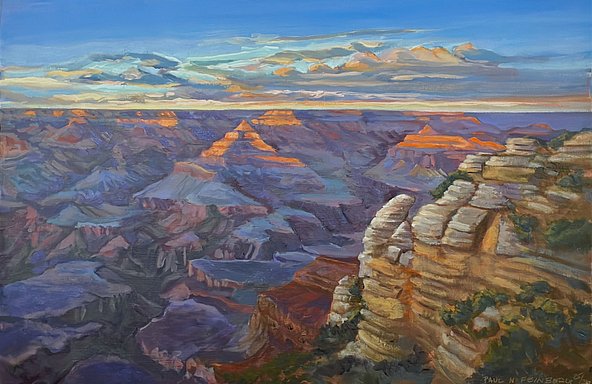 Feinberg_Morning South Rim_24x36